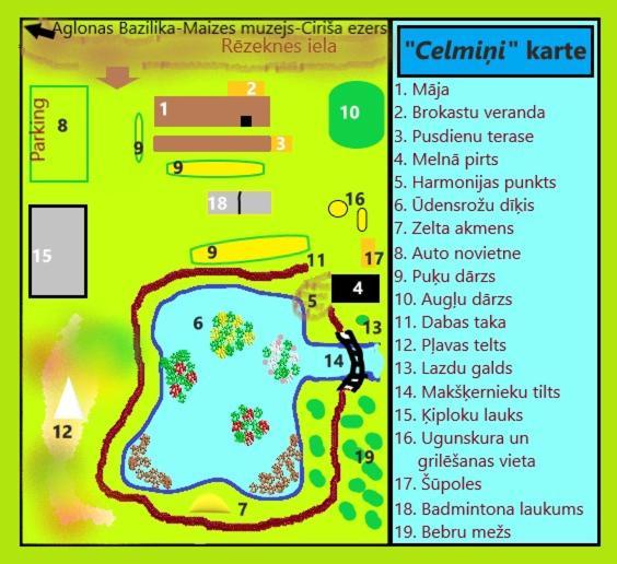 Idilliska Latgaliesu Lauku Maja Ar Melno Pirti Villa Aglona Eksteriør bilde